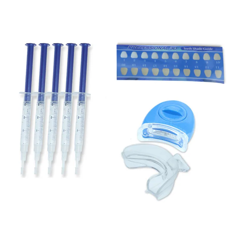 Kit de blanchiment des dents avec lampe à lumière froide, Gel au peroxyde, soins buccaux, équipement dentaire