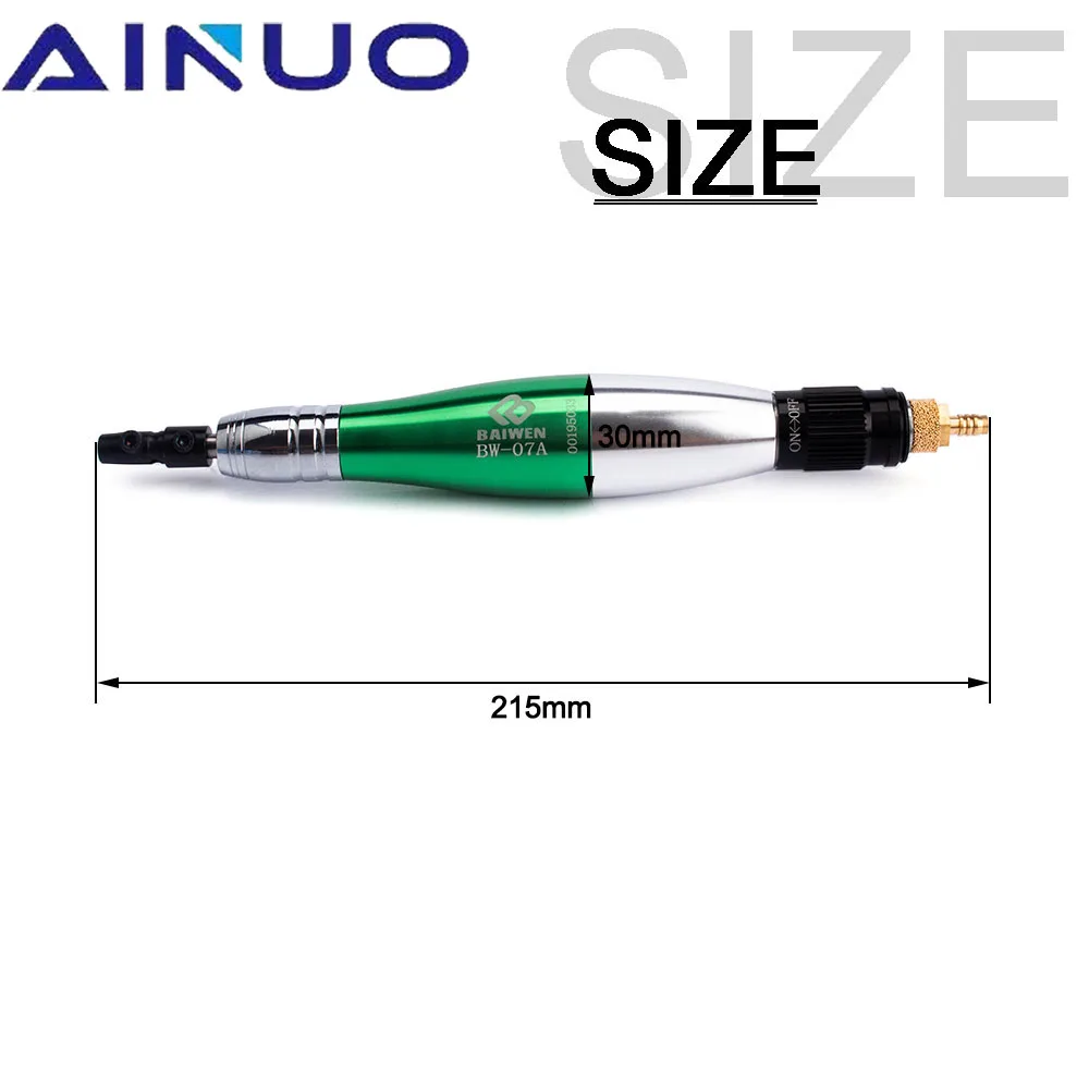 1/8 "Ultrasuoni Pneumatica Aria Micro Alternativa Oscillante File Smerigliatrice Pneumatica Aria Matita Die Muffa Lucidatura Rettifica