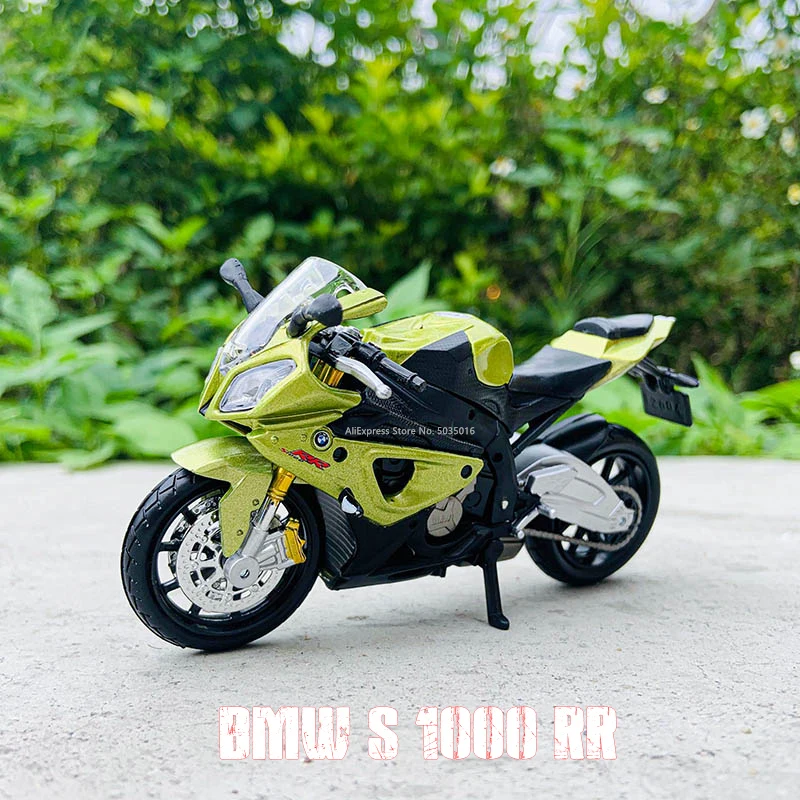 Maisto 1:18 7 styles BMW 1000RR Silvardo original authorized simulation alloy motorcycle model toy car gift collection