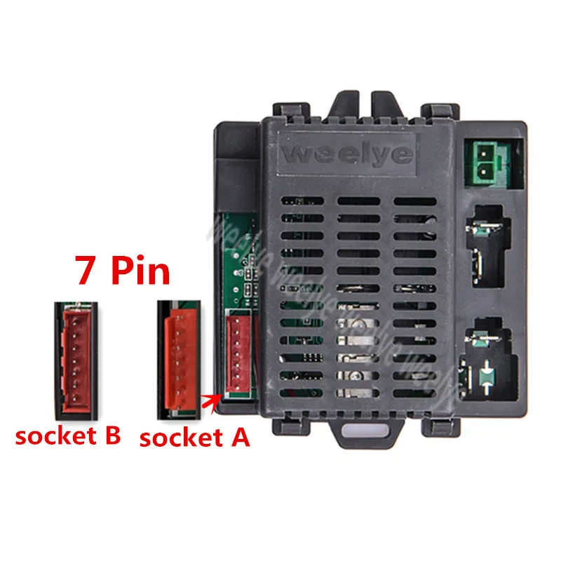 Weelye RX18 12V dzieci zasilany jeździć na samochodzie 2.4G Bluetooth pilot i odbiornik na samochód elektryczny dla dzieci części zamienne