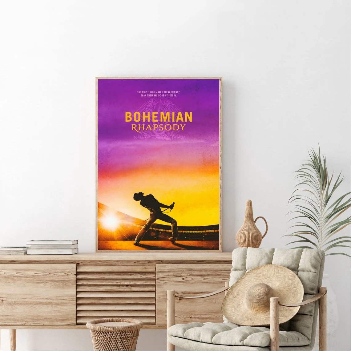 Bohemian Rhapsody Movie Poster Prints Art Canvas Painting Wall Pictures Living Room Home Decor ( No Frame )