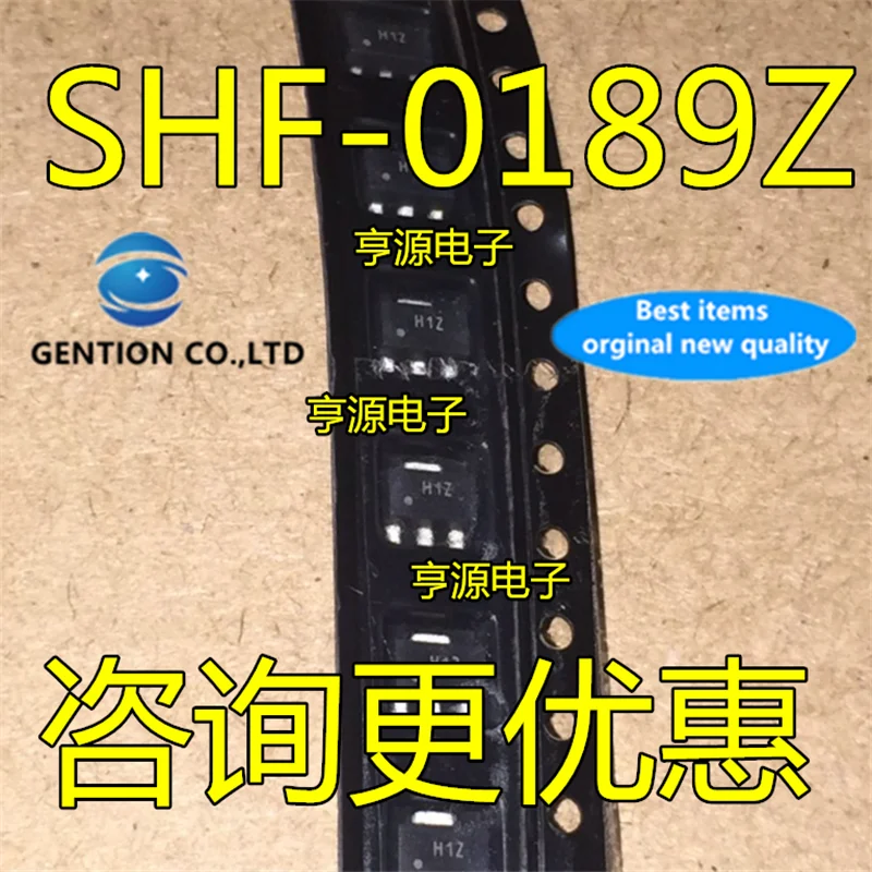 

10Pcs SHF0189 SHF-0189Z Silkscreen H1Z SOT89 RF chip in stock 100% new and original