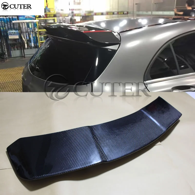 

W176 A260 A250 A180 A200 A45 Carbon Fiber Car Rear Spoiler Roof Wings for Mercedes-benz W176 Rz Style 2014