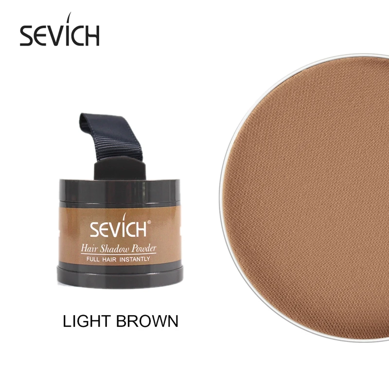 Sevich Haarlijn Poeder 4g Haarlijn Shadow Poeder Vrouwen Mannen Make-Up Haar Concealer Natuurlijke Cover Unisex Stijltang Borstel
