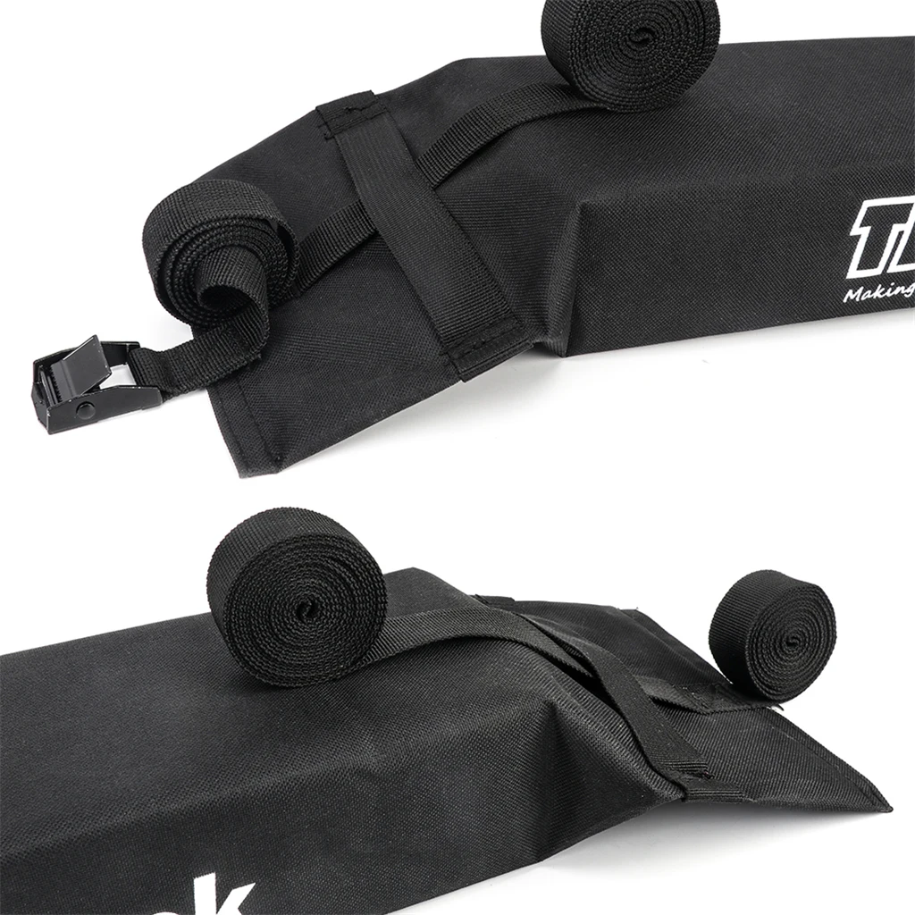 2pcs Foldable Car Roof Racks Wide Surfboard Longboard Soft Racks Roof Pads Straps Luggage Carrier Rack Carry Load 60kg Baggage
