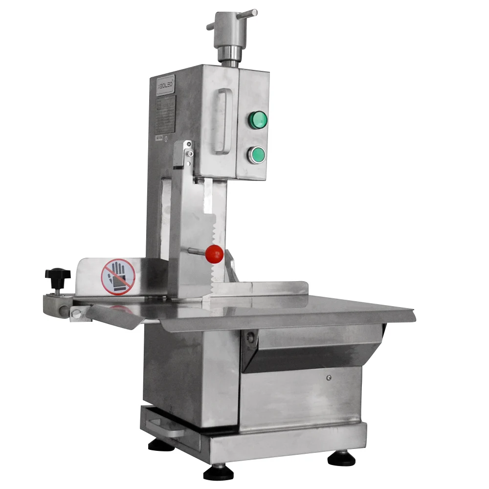 XEOLEO – machine à scier les os, coupe la viande congelée, professionnelle, en acier inoxydable, côtes découpées/poisson/viande/bœuf, 110V/220V