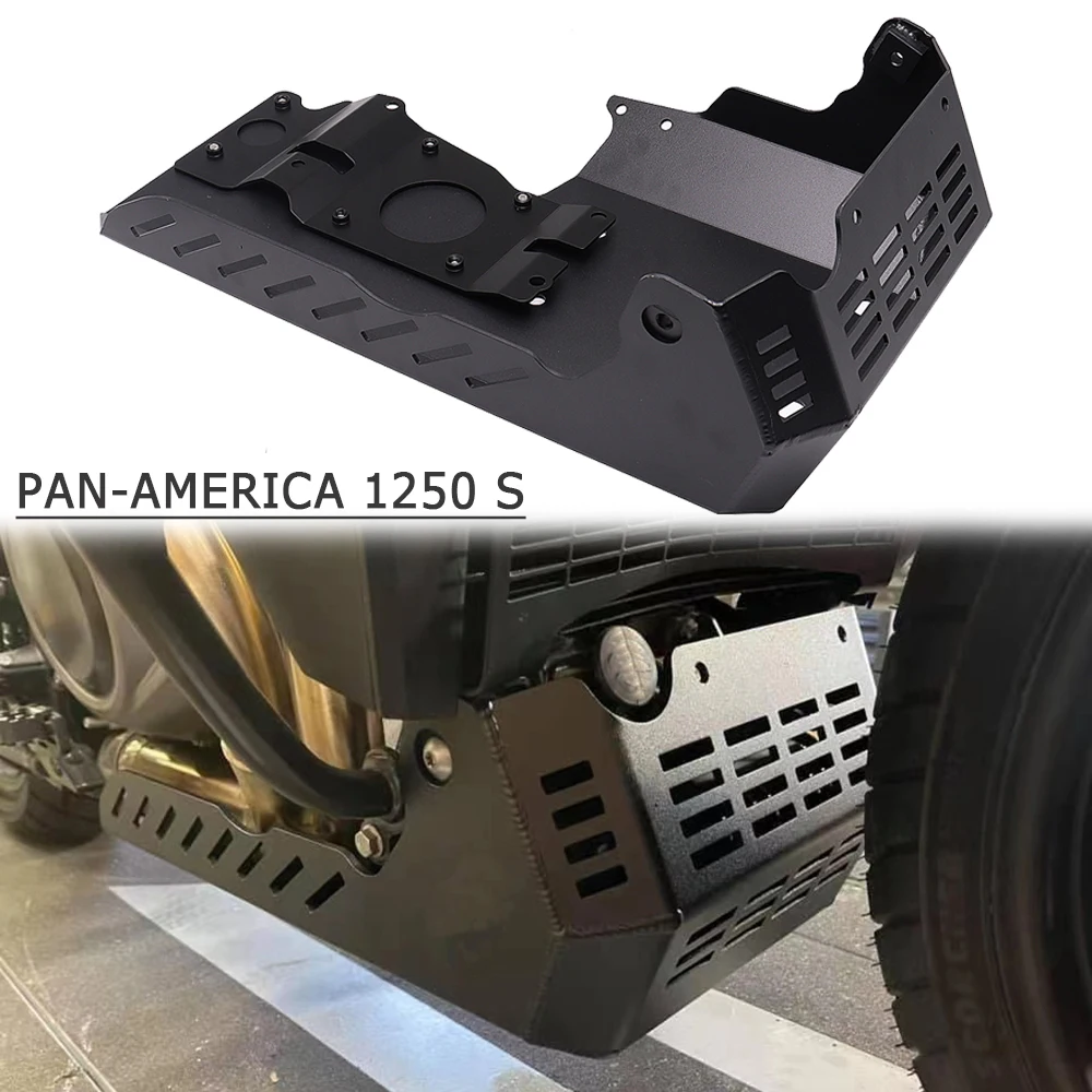 New Motorcycle Skid Plate Belly Pan Engine Bash Plate Protection FOR HARLEY PAN AMERICA 1250 S PA1250 PANAMERICA1250 2021 2022