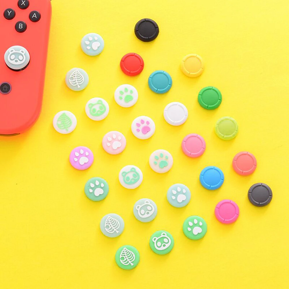 4 stks 3D Analoge Thumb Stick voor Nintend Schakelaar NS Vreugde Con Joystick Caps Vervanging Reparatie Onderdelen Mod Kit voor JoyCon