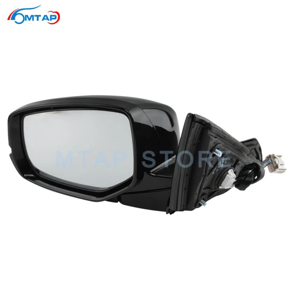 MTAP 8-PINS Outer Rearview Mirror Assy With Heated Turn Lamp Electric Folding For Honda ACCORD CR1 CR2 CR4 2014 2015 2016 2017