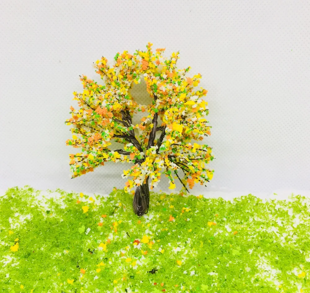 Wik color 30g powder tree leaves and trees sample Ground Foam,model flower tree foliage,model tree powder,scale model