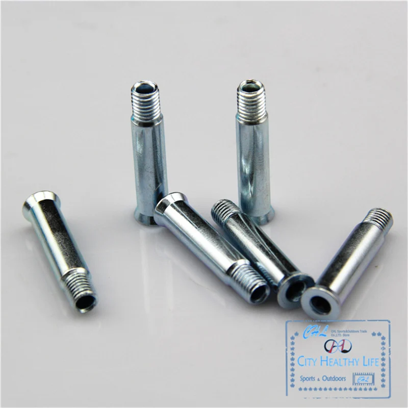 35mm Steel skating bolt with 8mm diameter for inline speed skates shoes 3.5cm axle 8 pcs/lot