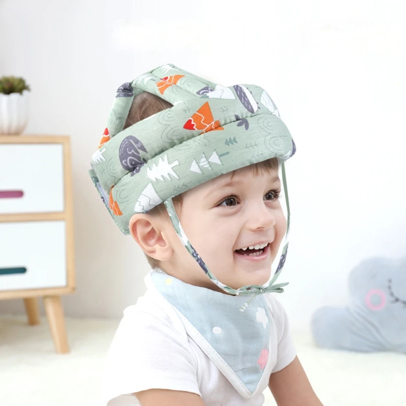 Baby Toddler Cap Anti-collision Protective Hat Baby Safety Helmet Soft Comfortable Head Security & Protection - Adjustab