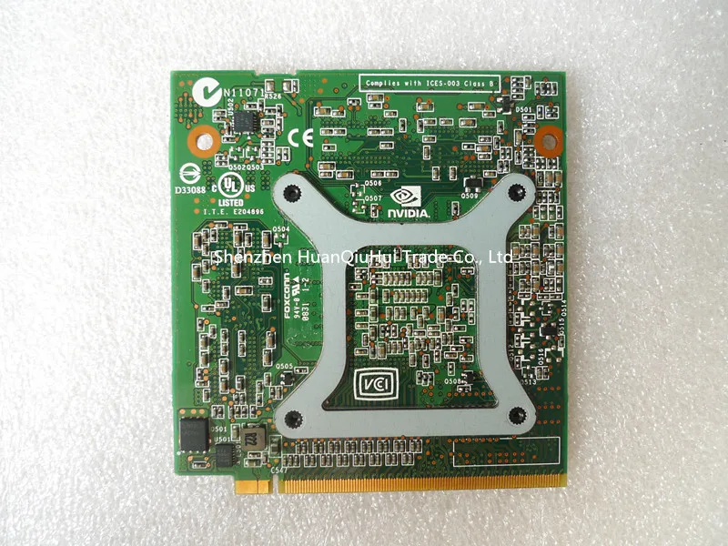 100% New 9600M GT MXM II,DDR2,512MB G96-630-A1 VG.9PG06.006 VGA CARD
