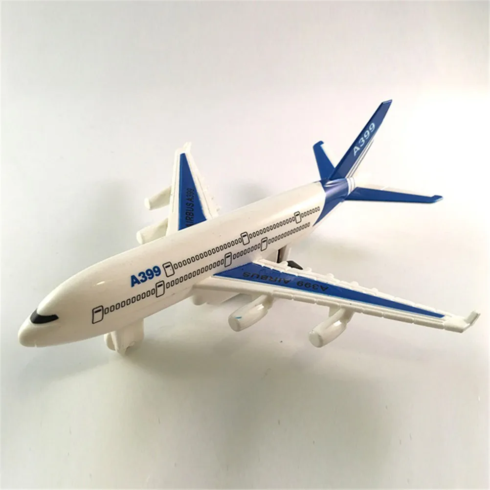 Air Bus Model Kids Children Fashing Airliner Passenger Plane Toy Passenger Model