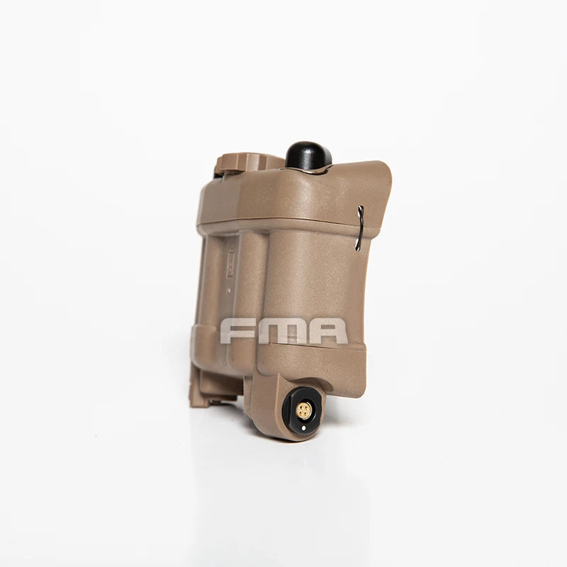 FMA Taktischer Helm NVG IR Infrarot-Stroboskop Funktionsfähiges PVS31 IR-Batteriegehäuse mit Standard-Kopfkabel / L-Typ-Kopfkabel – Detail 8