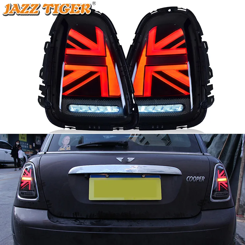 Tail Light Taillights For Mini Cooper R55 R56 R57 2007- 2013 Trailer rear lights led Stop signal for cars Fog Brake Reverse lamb