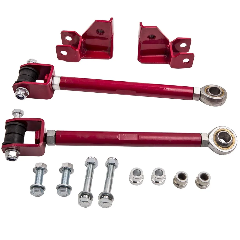 Left & Right Hicas Lock Arm with Bracket Bush Fitting Kit for Nissan R32 R33 S13