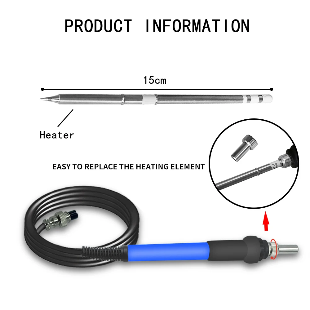 T12+ Soldering Station Soldering iron 1.3inch OLED Multi-function Portable Bga Rework Station With Soldering Tips Welding Tools