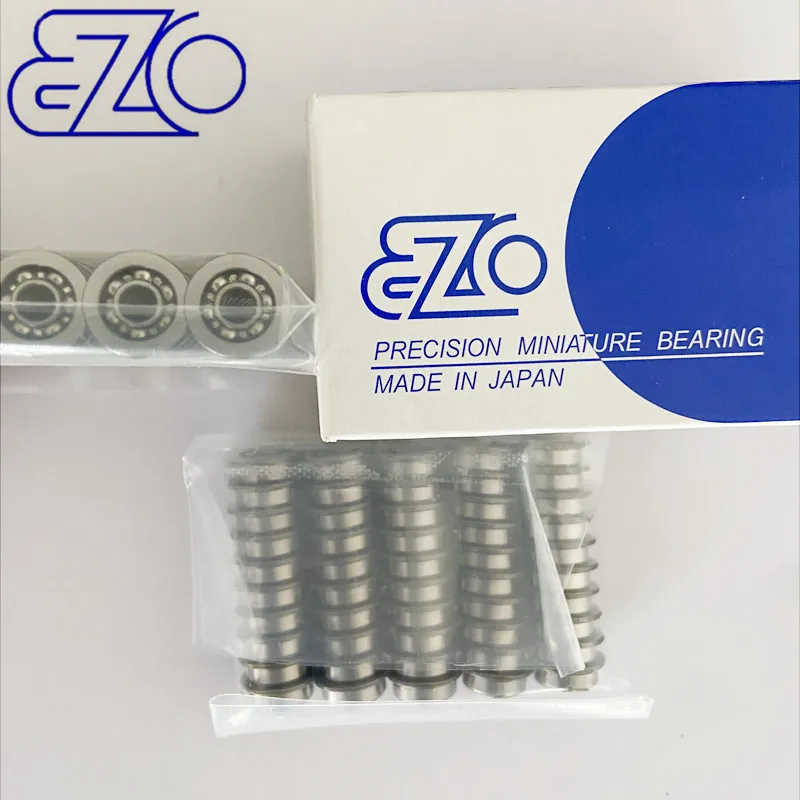 10 Stück/Los EZO Flanschlager F693 3*8*3mm RF-830 offenes Flansch-Rillenkugellager F693 3x8x3 mm – Detail 4