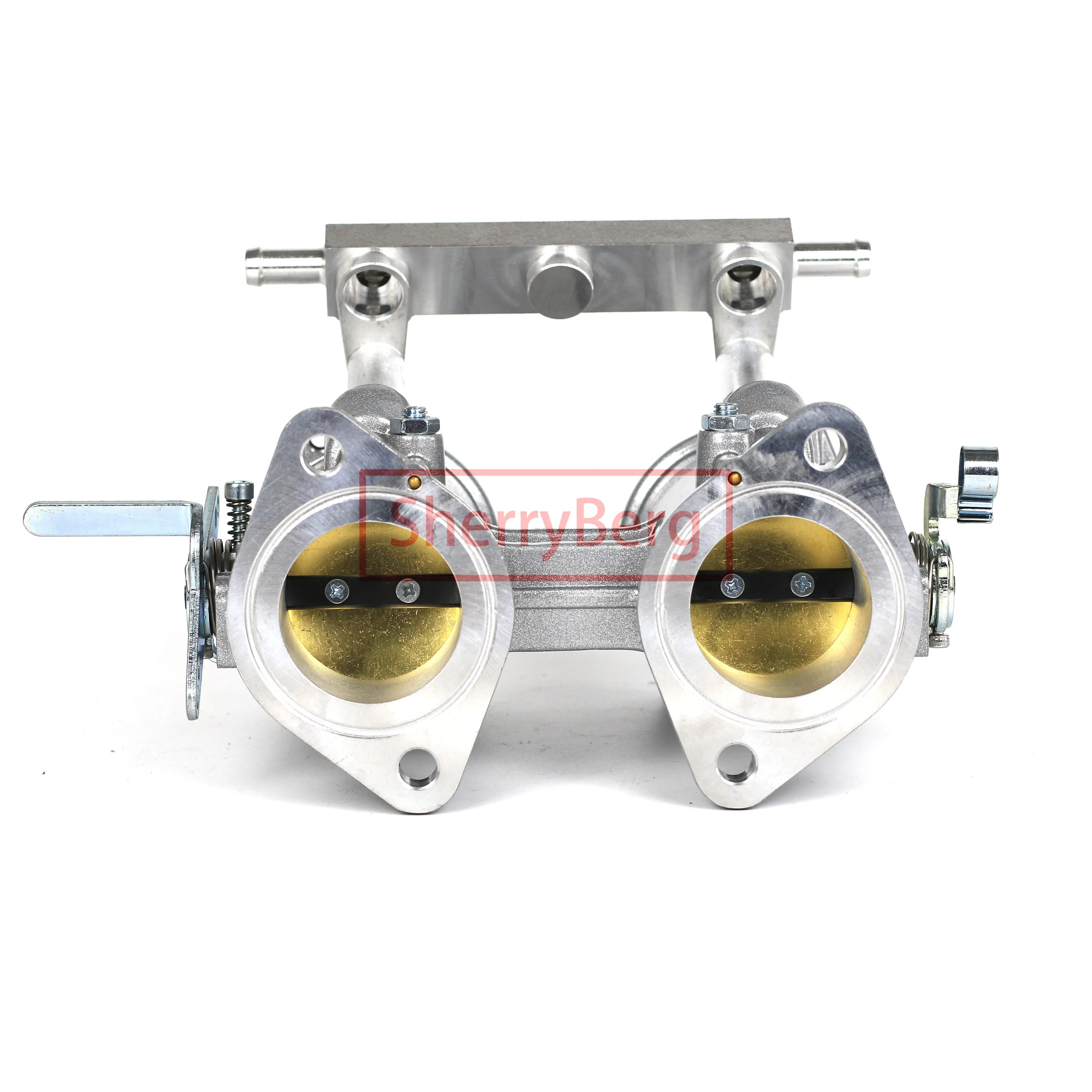 SherryBerg TBS 42dcoe 42 dcoe 42mm DCOE Twin 42mmDCOE Throttle Bodies Body  for Weber/EMPI/FAJS/Dellorto/Solex DCOE/DHLA carb