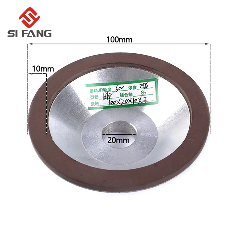 Elmas taşlama tekerleği kase kesme diskleri Tungsten çelik freze kesicisi aracı 75% Conce 75mm/100mm/125mm/ 150mm