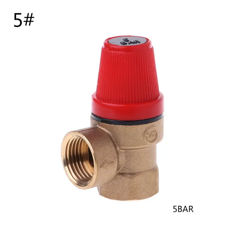 Valvola di Scarico della Valvola Di Sicurezza in ottone Sollievo Swithch Per Riscaldatore di Acqua Solare Doppio Filo Interno L4MB