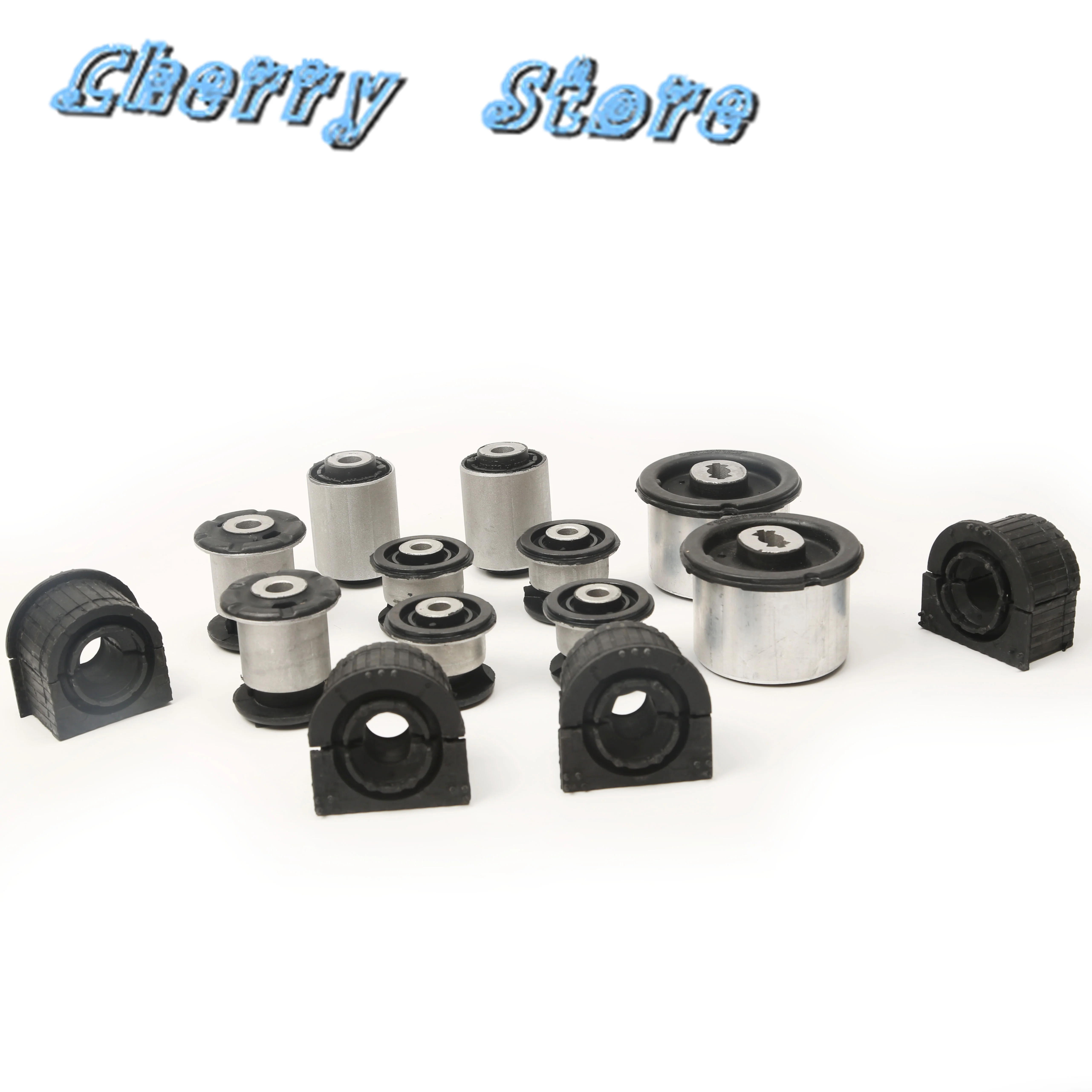 Control Arm Bushing Bushings Set 14pc For Porsche Panamera 970 3.6L Platinum 4.8L 2010-2013 97034379305 97034379205 97034124502