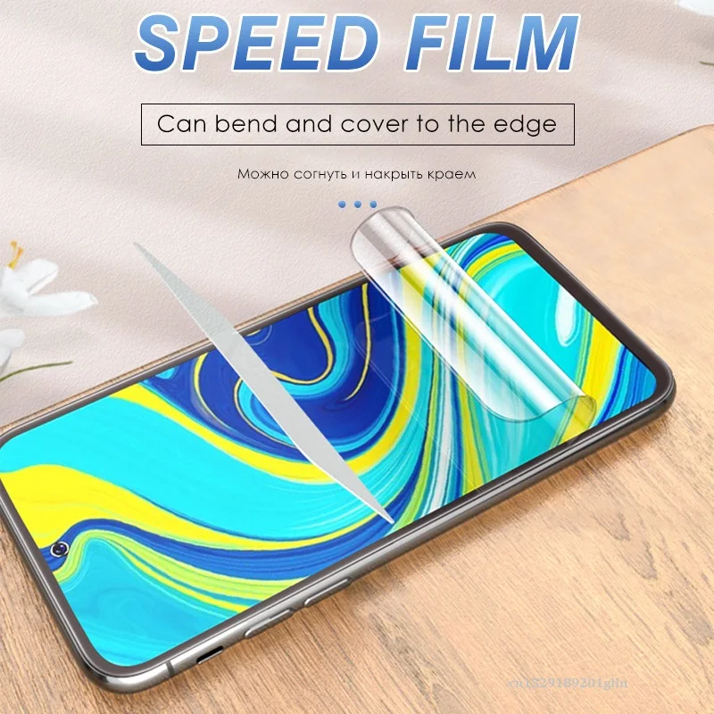 Hydrogel Film Phone Case For VIVO X50 X30 Pro iqoo 5 3 V17 Neo Y3 Y12 Y15 Y17 S5 S6 S7 Y5S Z6 Z5i U3 Z5X Film Cover Case