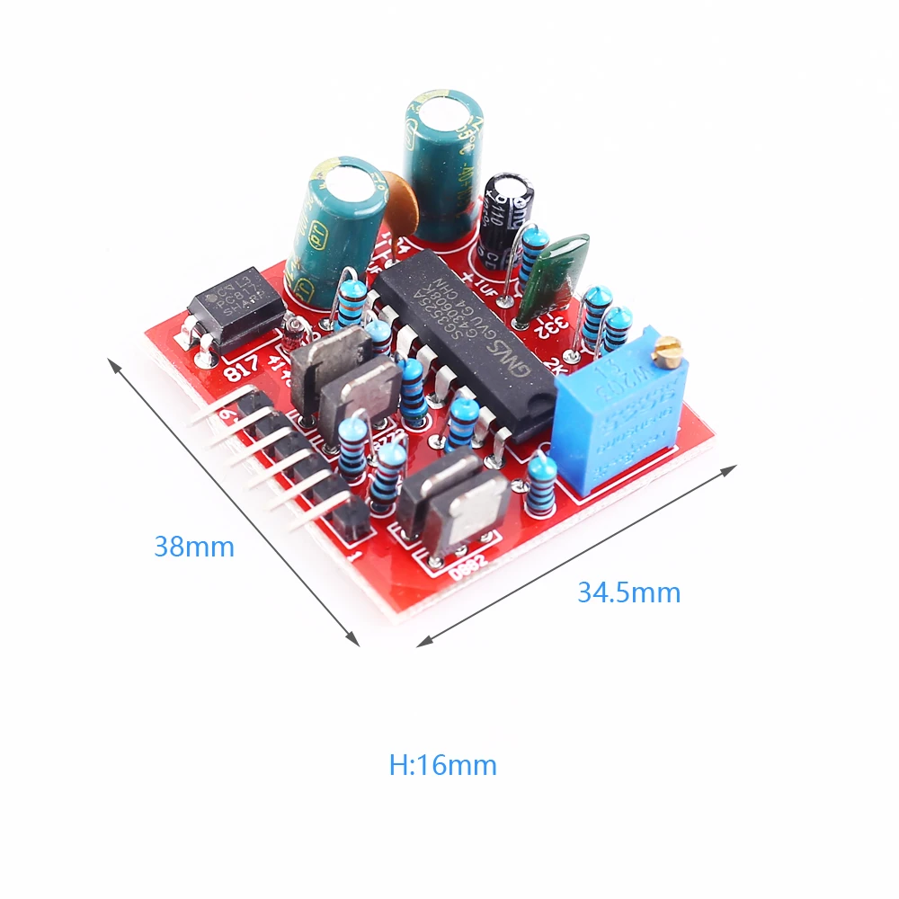 Módulo precontrolador inversor SG3525 7A 16KHz-60KHz generador de frecuencia ajustable protección contra sobrecorriente de cortocircuito 12V 24V