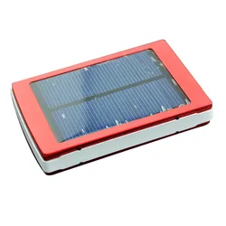 Podwójny USB mobilny solarny powerbank zagnieżdżanie przenośny akumulator ładowarka Camping światło i sprzedaż