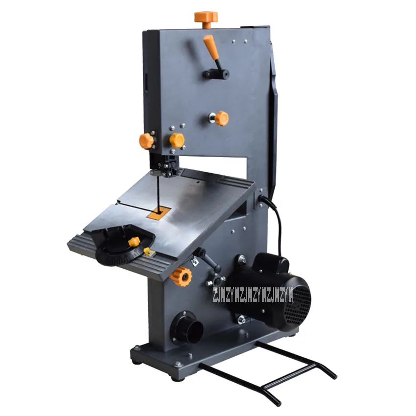 9 Inch Electric Woodworking Band Saw Machine Jigsaw Metal Cutting Rosary Open Pull FIower Band-saw Multifunction Saw Cut Tools