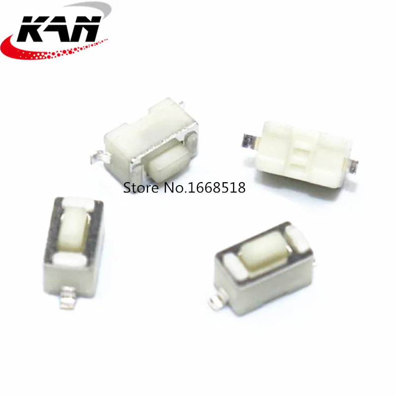 1000Pcs SMD Tact Switch 3x6x4.3 mm connectors Push button 3*6*4.3mm Tactile Switches