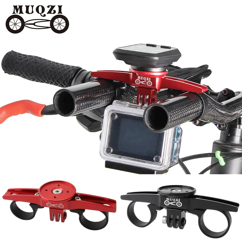 

MUQZI велосипед TT держатель для компьютера на руль для WAHOO Garmin Bryton GoPro спортивная камера велосипедный передний кронштейн для фонаря