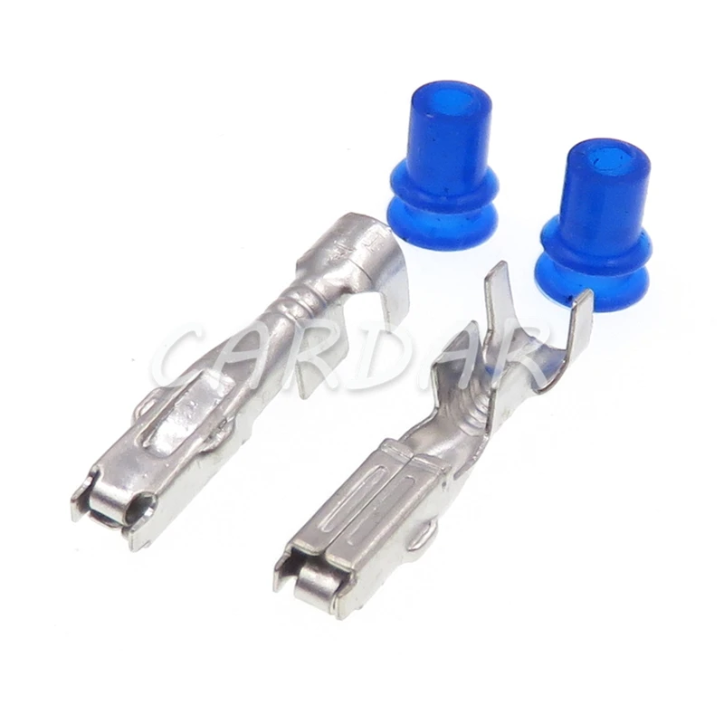 1 Set 1 Pin 1.8 Series Female Socket Car Wire Harness Connector With Terminal and Rubber Waterproof Seal AC Assembly 184042-1 - Image 3