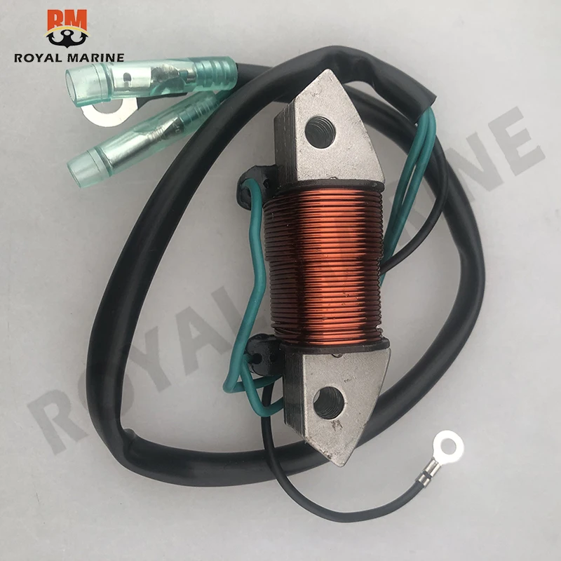 66T-85533-00แสง Coil สำหรับ Yamaha เครื่องยนต์เรือ40HP E40X 2จังหวะเครื่องยนต์เรือ66T-85533เรืออะไหล่มอเตอร์
