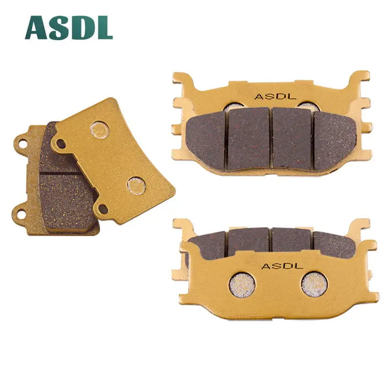 6 個セラミックオートバイフロントブレーキパッドヤマハ XVZ 1300 TF ベンチャースター 1999 から 2001 xv 1600 Wildstar 1999-2004