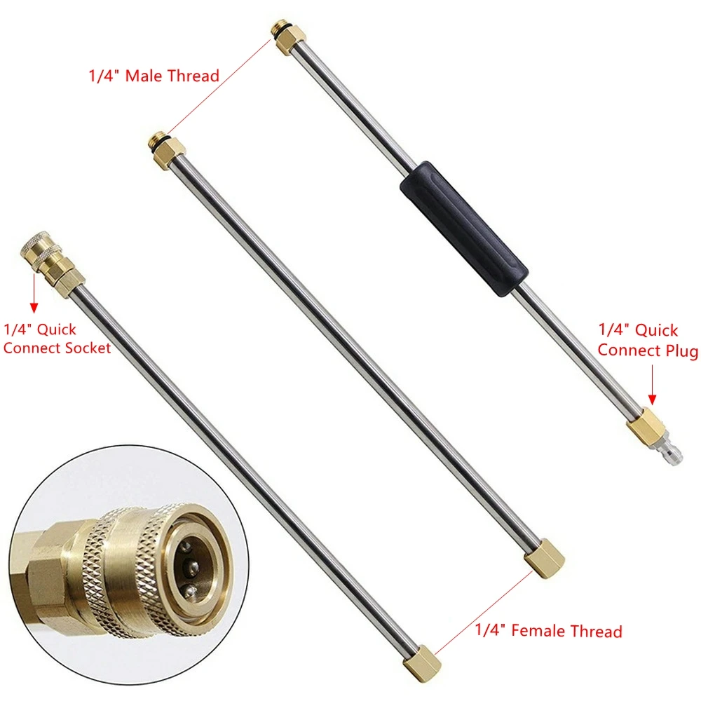 Pressure Washer Extension Wands Power Washer Gutter Cleaning Tools Telescoping