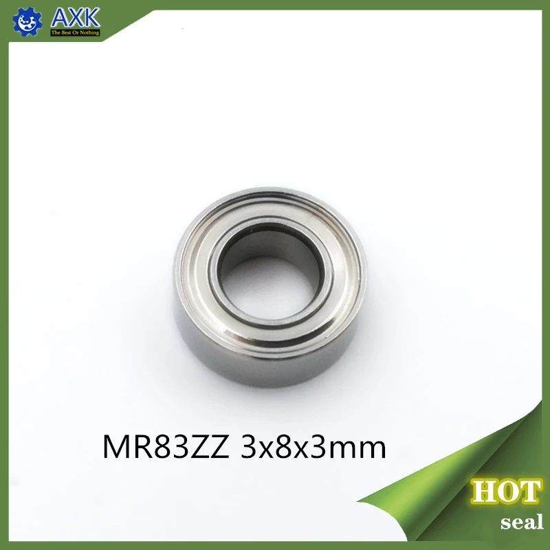 MR83 ZZ ABEC-1 (50PCS)  3X8X3mm Miniature Ball Bearings HS1031