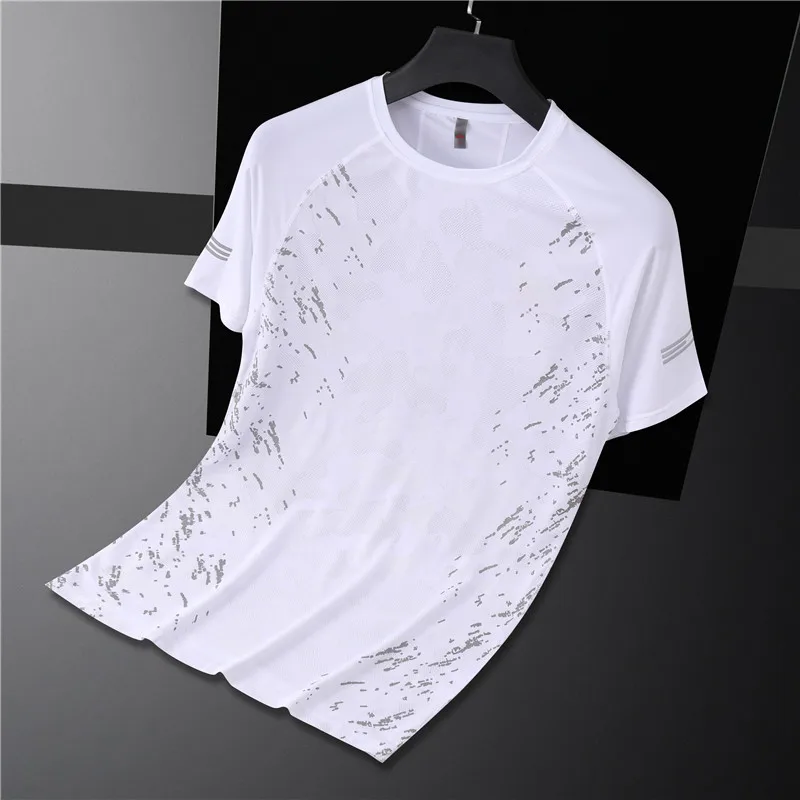 Multicolor Quick Dry Short Sleeve Sport T Shirt Gym Jerseys Fitness Shirt Trainer Running T-Shirt Men's Breathable Sportswear