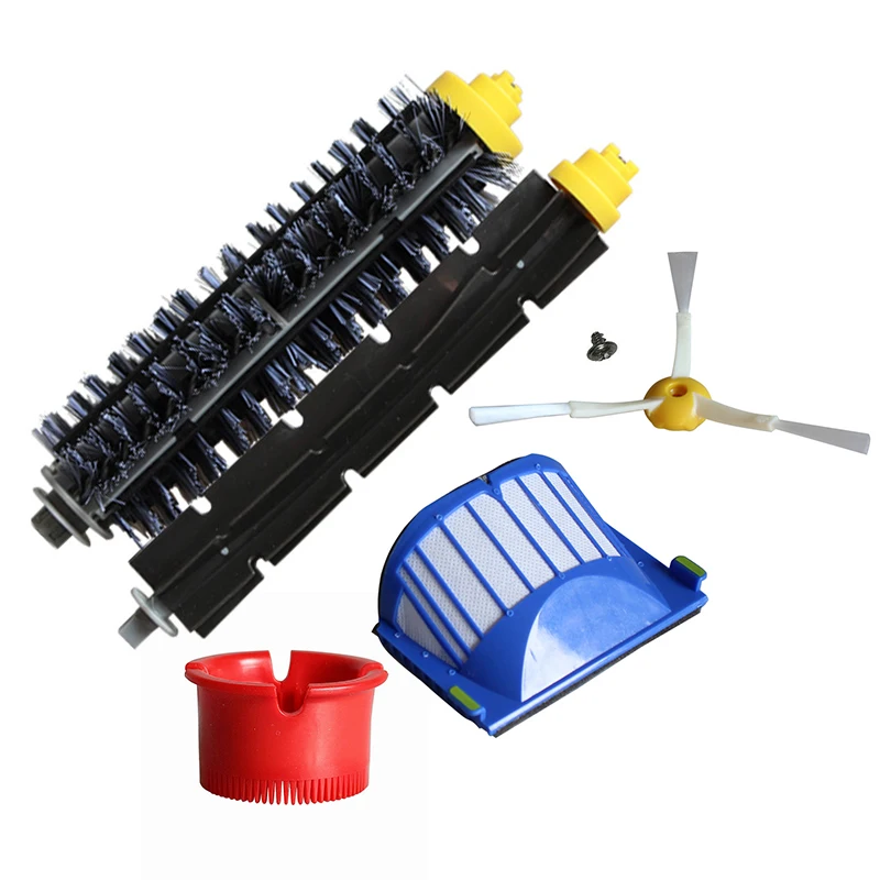 Filter Roller Brush For IRobot Roomba 600 Series 614 675 650 670 640 650 677 620 Househld Cleaning Replace For Home Cleaning