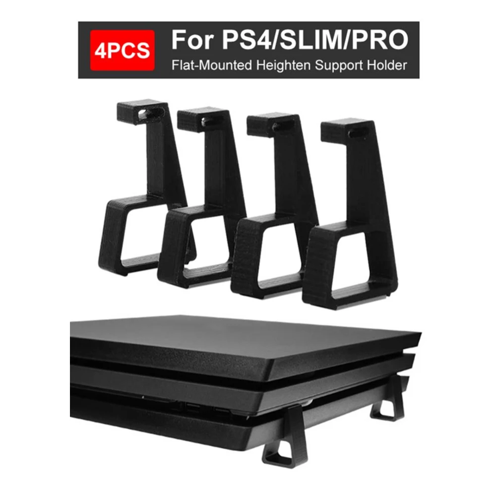 

Cooling Horizontal Bracket For Playstation 4 For PS4 For Slim Pro Feet Stand Console Horizontal Holder Game Machine Cooling Legs