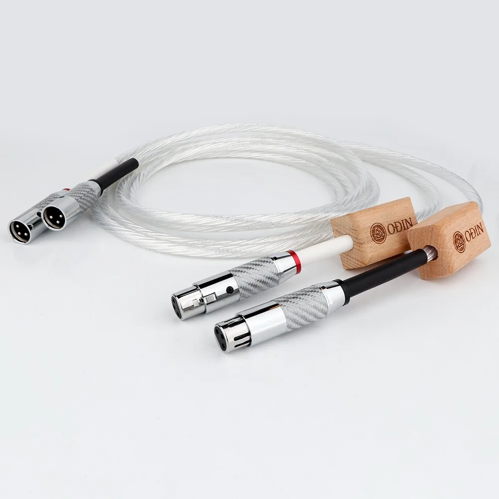 

Nordost ODIN Reference interconnects Audio Balanced Cable Extend With Carbon Fiber XLR Balanced Female To Male HIFI signal Cable