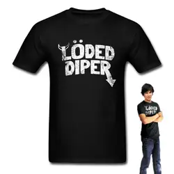 Loded Diper Worn by Rodrick Heffley Tshirt Cotton Printed T-shirt USA SIZE