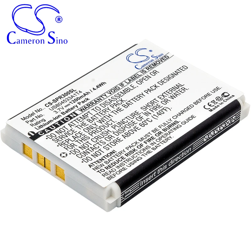 CameronSino Pin Cho Koonlung LS-02 KB-02 Mini DVR3 KB04 LSQ-88 HD609 Phù Hợp Với Dự Phòng US804533A1T4 Pin Máy Ảnh 1200MAh 3.70V
