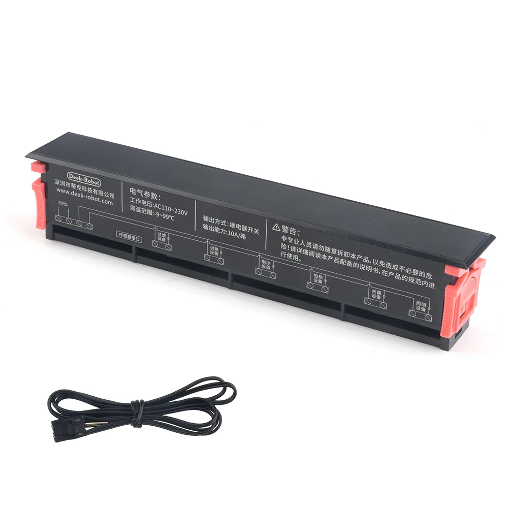 AC110-230V Aquarium Thermostat Temperature Controller Thermometer 6- Channel Relay Output Instrument Tools