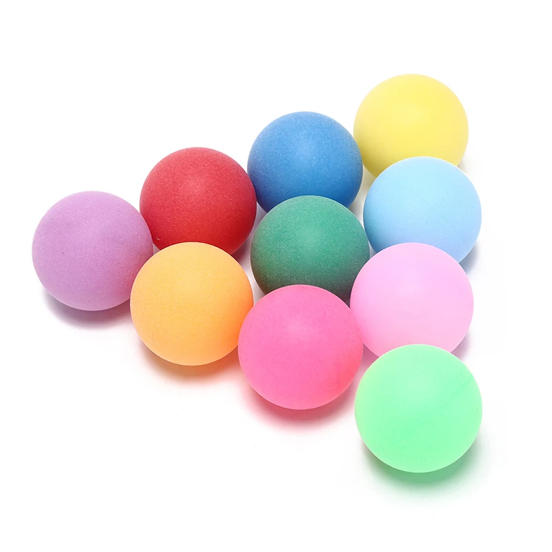 Hot Selling 50pcs 40mm Table Tennis Ball 2.4g Ping Pong Random Colours Group Games Outdoor Sport Outdoor Activity Supplies