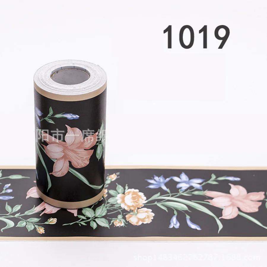 Cartoon Kid Room Wall Decoration Sticker Removable PVC Waterproof Wall Stickers Kitchen Bathroom Self Adhesive Wallpaper Borders