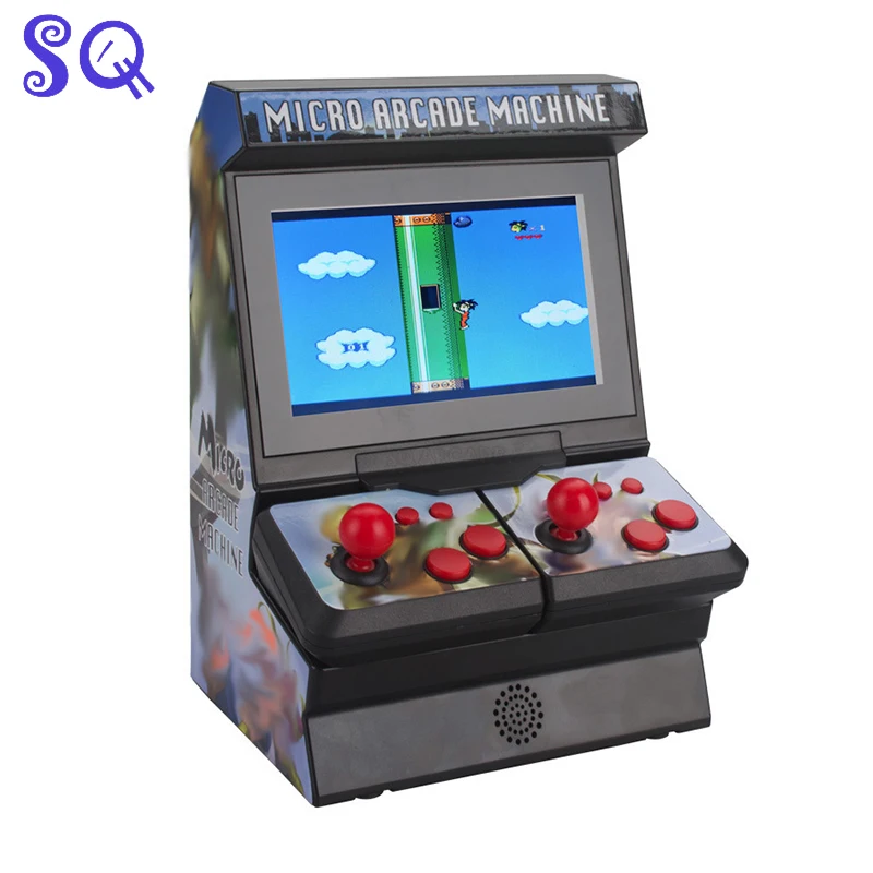 Mini handheld Slot machine 4.3 inch classic arcade console Built-in 300 games Big screen TV wireless doubles game machine