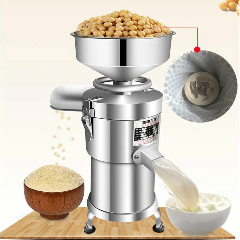 

High quality grinding refiner home tofu machine bean flower machine pulp separation commercial soya-bean milk machine