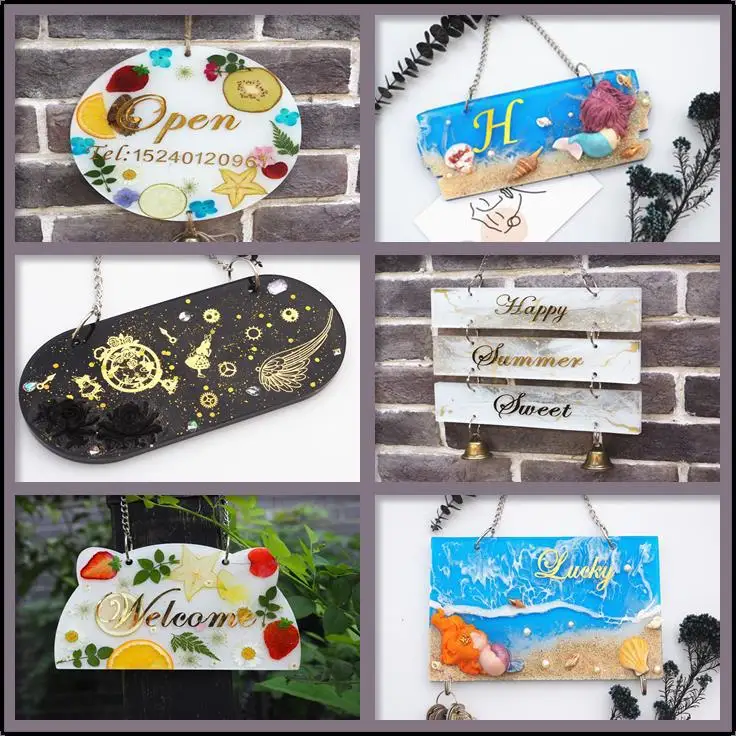 Рисунок 2 - Силиконовая форма «сделай сам» с номером двери дома